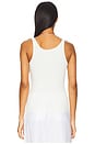 view 3 of 4 Military Rib Slim Tank Top in Undyed