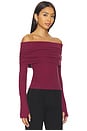view 2 of 4 Off Shoulder Top in Barolo