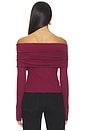 view 3 of 4 Off Shoulder Top in Barolo