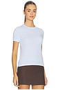 view 2 of 4 T-SHIRT MANCHES COURTES in Pale Blue