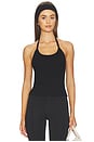 view 1 of 4 Cotton Rib Halter in Black