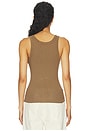 view 3 of 4 Military Rib Crop Tank in Army