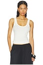 view 1 of 4 Military Rib Crop Tank in Undyed