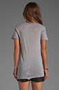 view 2 of 3 Tissue Jersey Loose Tee in Ashen