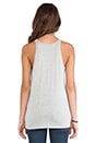 view 3 of 4 Sheath Tank in Light Heather Grey