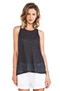 view 1 of 4 Sheath Tank in Ink Heather
