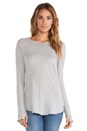 view 1 of 5 CAMISETA MANGA LARGA in Light Heather Grey