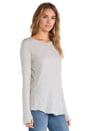 view 2 of 5 CAMISETA MANGA LARGA in Light Heather Grey