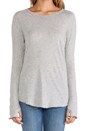 view 4 of 5 CAMISETA MANGA LARGA in Light Heather Grey
