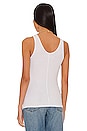 view 3 of 4 Silk Knit Tank in White