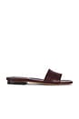 view 1 of 5 Domani Sandal in Bordeaux Kidskin