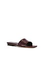 view 2 of 5 Domani Sandal in Bordeaux Kidskin