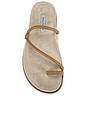 view 4 of 5 PASADOR BARI in Tan Suede & Nappa