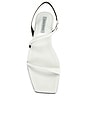 view 4 of 5 SANDALIA DELICE in Optic White Nappa