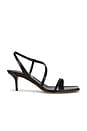 view 1 of 5 Delicat Heel in Black Embossed Snake Print