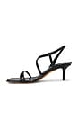view 5 of 5 Delicat Heel in Black Embossed Snake Print