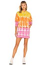 view 1 of 3 Malibu Hoodie Dress in Sunny, Citrus, & Peony