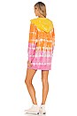 view 3 of 3 Malibu Hoodie Dress in Sunny, Citrus, & Peony