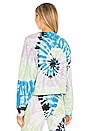 view 3 of 4 Ronan Pullover in Balboa Blue, Neon & Camille