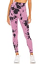 view 1 of 4 Venice 7/8 Legging in Viola Thunderstrike Wash