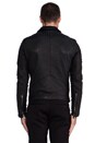 view 4 of 7 Blouson En Cuir in Black