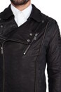 view 6 of 7 Blouson En Cuir in Black