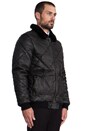 view 3 of 6 Vladim Quilted Bomber in Black Stone