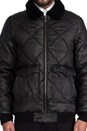 view 5 of 6 Vladim Quilted Bomber in Black Stone