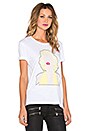 view 2 of 3 Blank Marilyn Monroe Tee in White