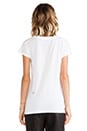 view 3 of 4 Kate Moss Mustache Tee in White