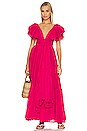 view 1 of 3 Vale Dress in Fuchsia