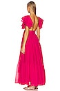 view 3 of 3 Vale Dress in Fuchsia
