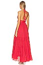 view 3 of 3 Lola Maxi Dress in Coral Red