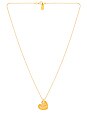 view 1 of 2 COLLAR AMOUR in Gold
