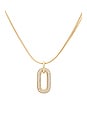 view 2 of 2 Brighton Necklace in Gold