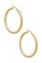 view 1 of 2 Bleecker Hoop Earring in Gold