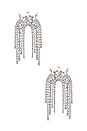 view 1 of 3 BOUCLES D'OREILLES CHANDELIER HIGH SOCIETY in Silver