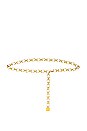 view 1 of 3 Paloma Chain Belt in Gold