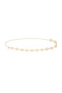 view 2 of 3 Double Circle Link Chain Belt in Gold