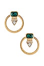 view 1 of 3 Azulik Earrings in Gold