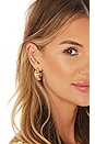 view 3 of 3 Dyrbar Earrings in Gold