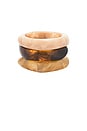 view 1 of 3 Resin Bangles Set Of 3 in Multi