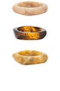 view 3 of 3 Resin Bangles Set Of 3 in Multi