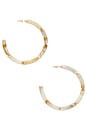 view 2 of 3 Bamboo Hoops in Natural