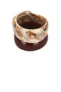 view 1 of 6 BRACELETS ASSORTIS SWIRL in Maroon & Cream Swirl