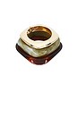 view 1 of 5 CONJUNTO DE BRAZALETE in Coffee, Olive & Gold