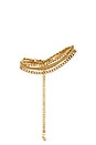 view 1 of 2 Anklet Set Of 3 in Gold