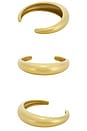 view 1 of 2 Gold Chain Arm Cuff Set Of 2 in Gold