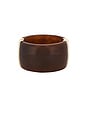 view 2 of 3 Bangle in Amber Brown & Gold