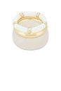 view 3 of 6 JUEGO DE BRAZALETES DE 3 in Cloudy White & Gold